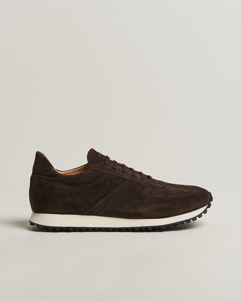 CQP Stride Suede Runner Dark Brown – Braun