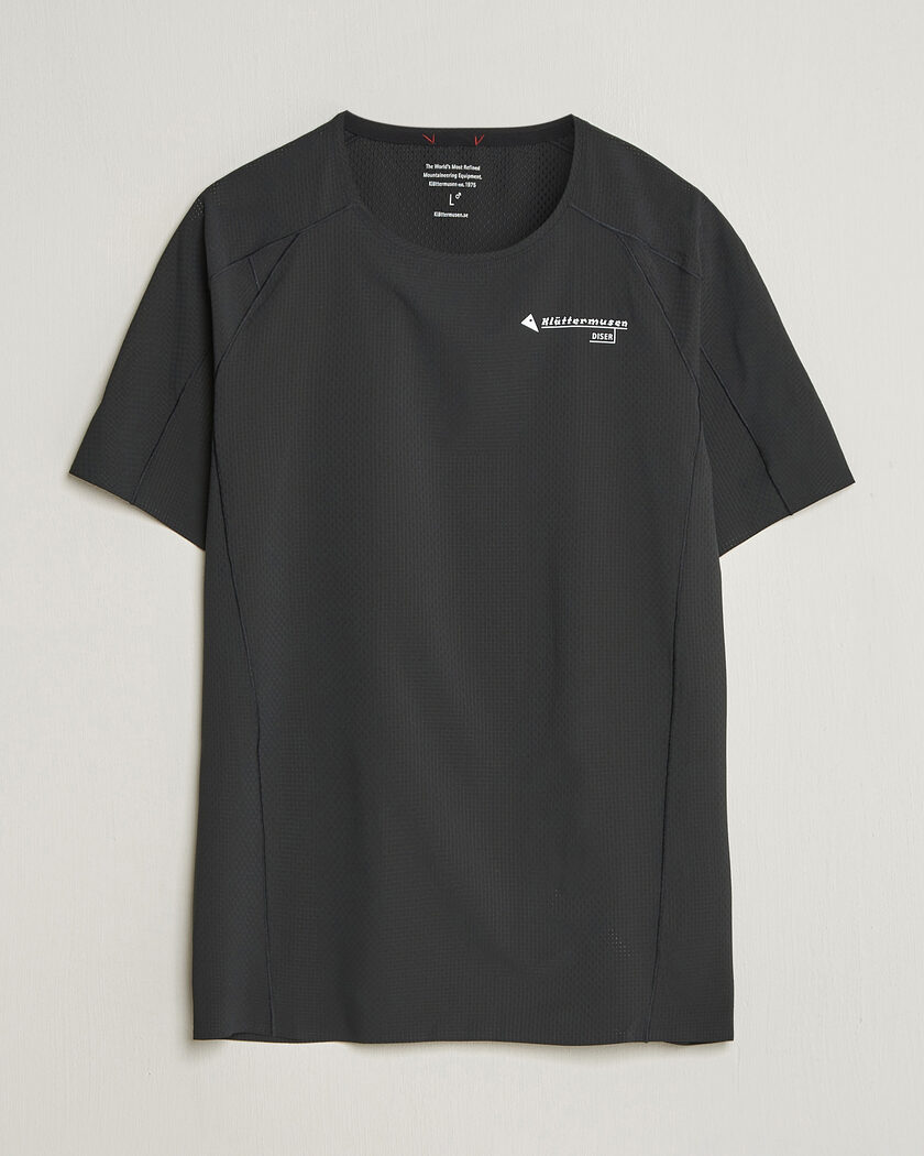 Klättermusen Diser Lightweight T-Shirt Black – Schwarz