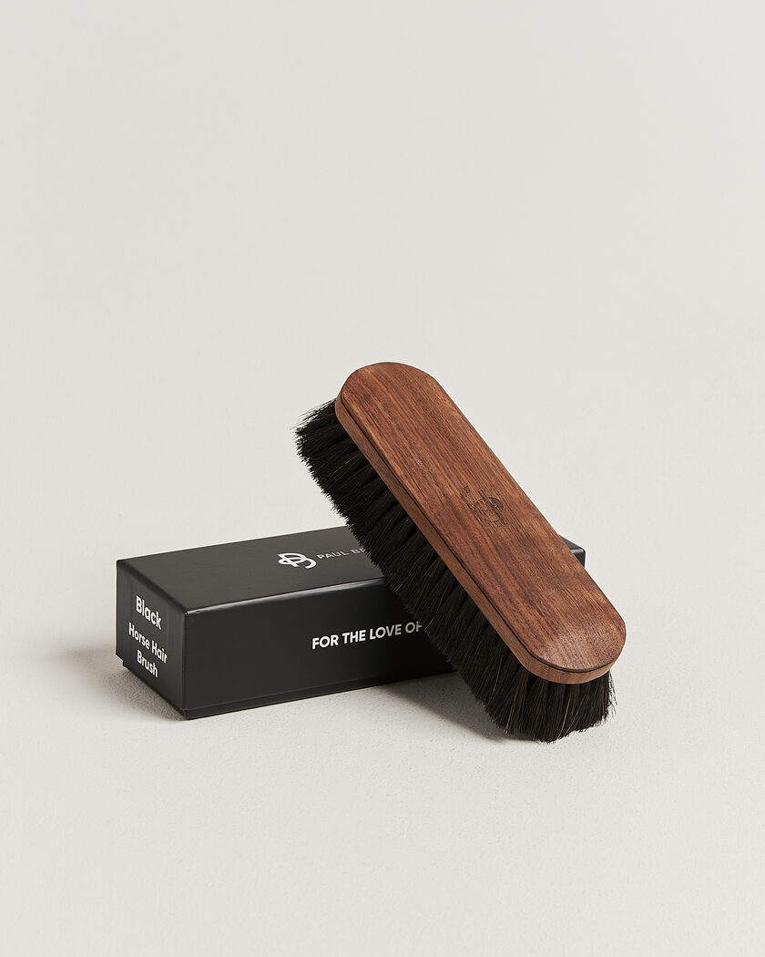 Paul Brunngård Horse Hair Brush Black – Schwarz