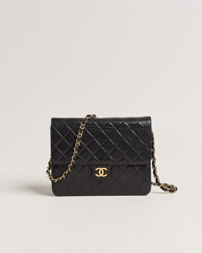 Chanel Pre-Owned Single Flap Bag Black – Schwarz