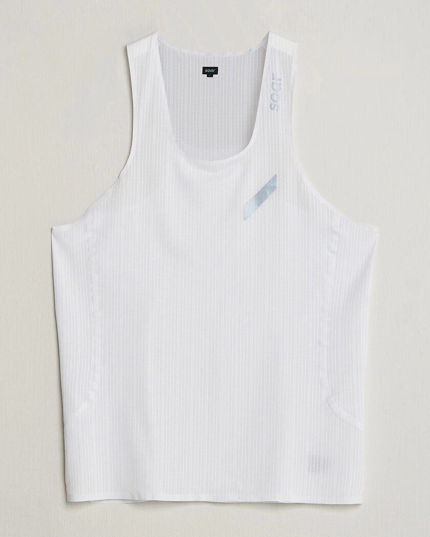 SOAR Running Race Vest White – Weiß