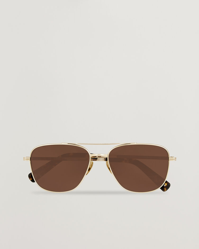 Garrett Leight El Capitan Sunglasses Gold – Gold