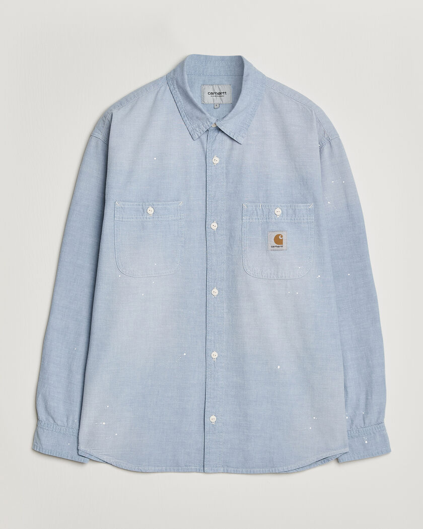 Carhartt WIP Painter Shirt Winston Chambray Blue – Blau