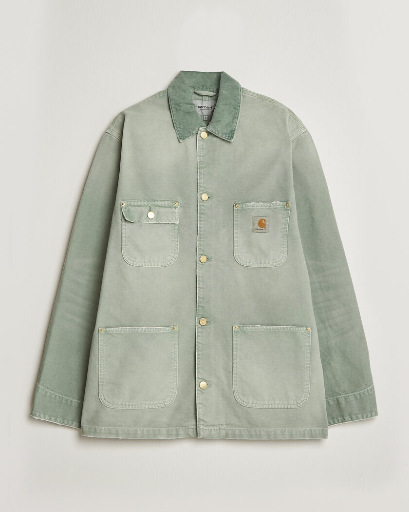 Carhartt WIP OG Dearborn Canvas Chore Coat Shady Green – Grün