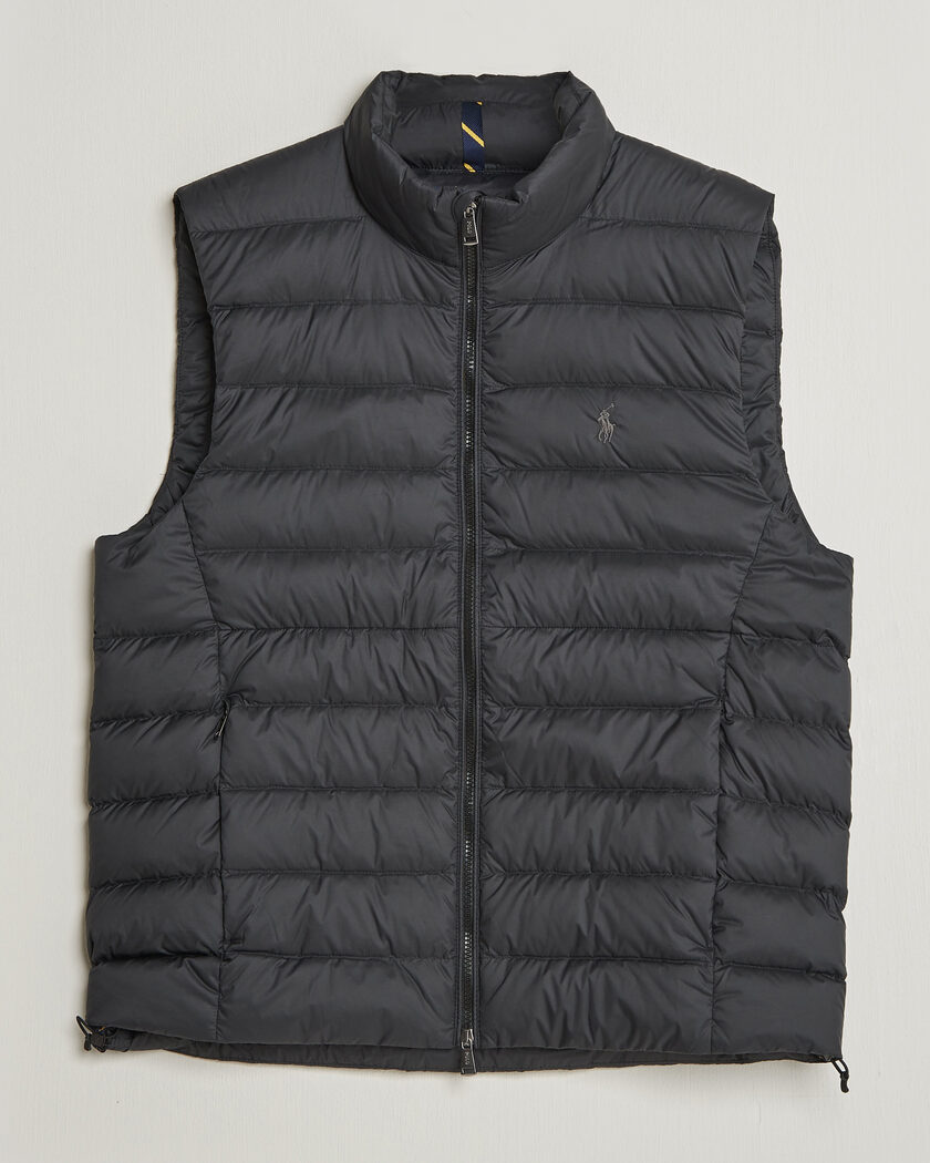 Polo Ralph Lauren Quilted Matt Vest Polo Black – Schwarz
