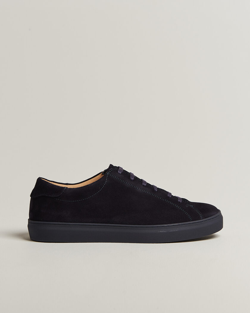 Myrqvist Oaxen Monochrome III Sneakers Navy Suede – Blau