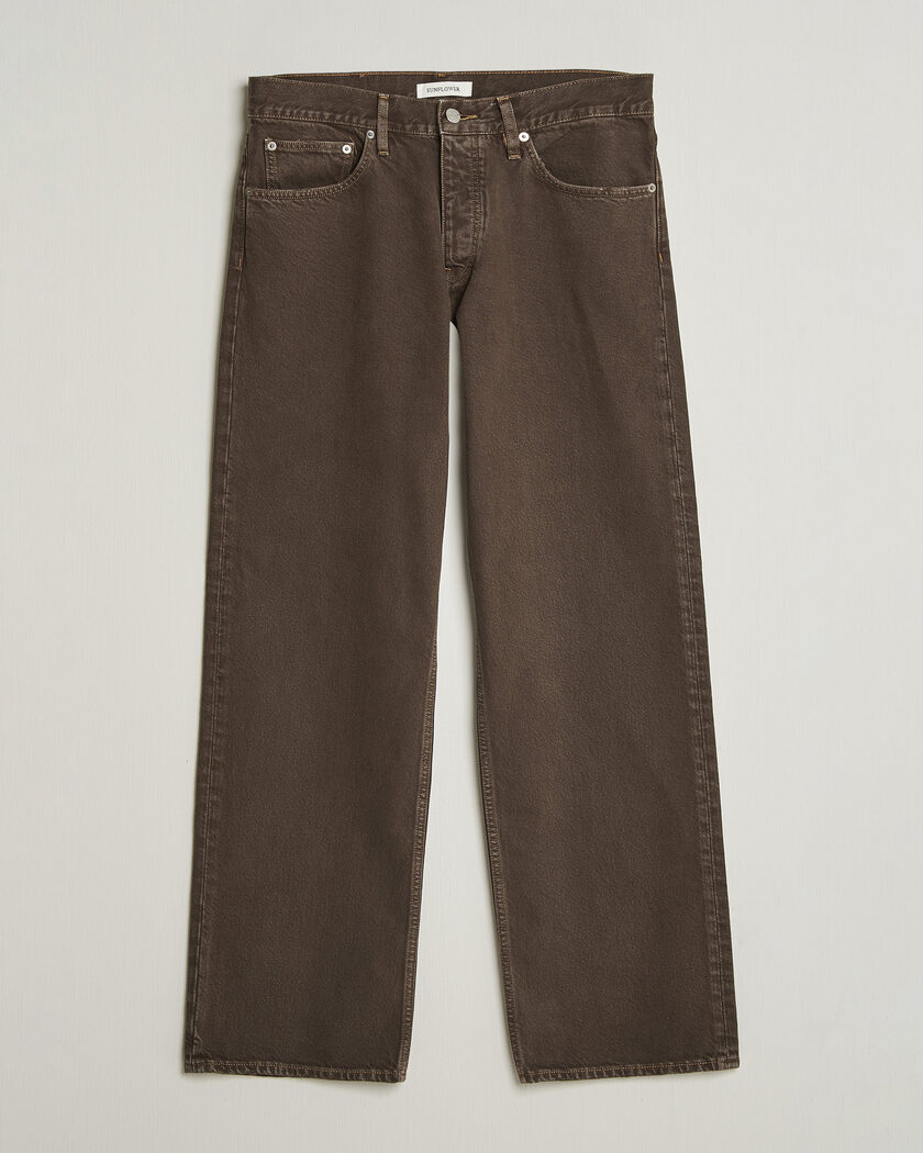 Sunflower Loose Jeans Vintage Brown – Braun
