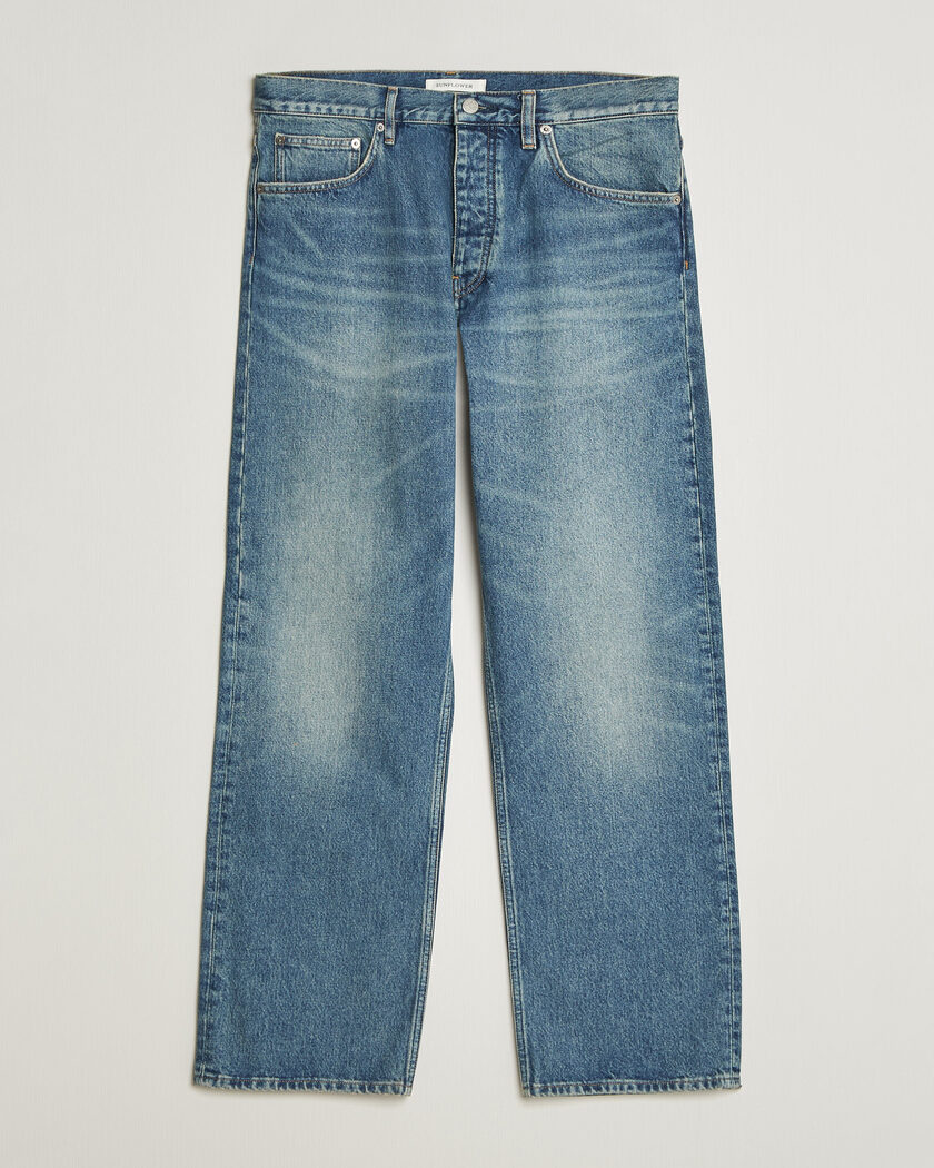 Sunflower Loose Jeans Blue Vintage – Blau