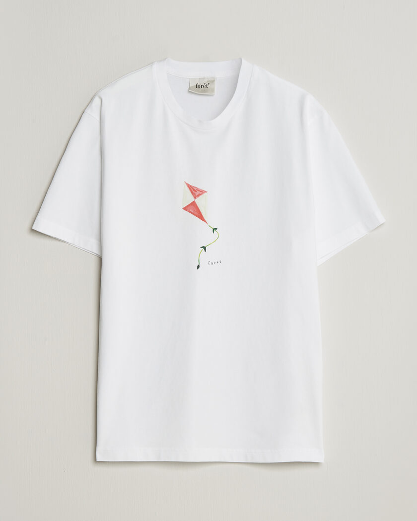 Forét Fly T-Shirt White – Weiß