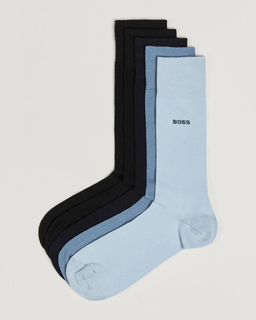 BOSS BLACK 5-Pack RS Uni Socks Multi – Mehrfarbig