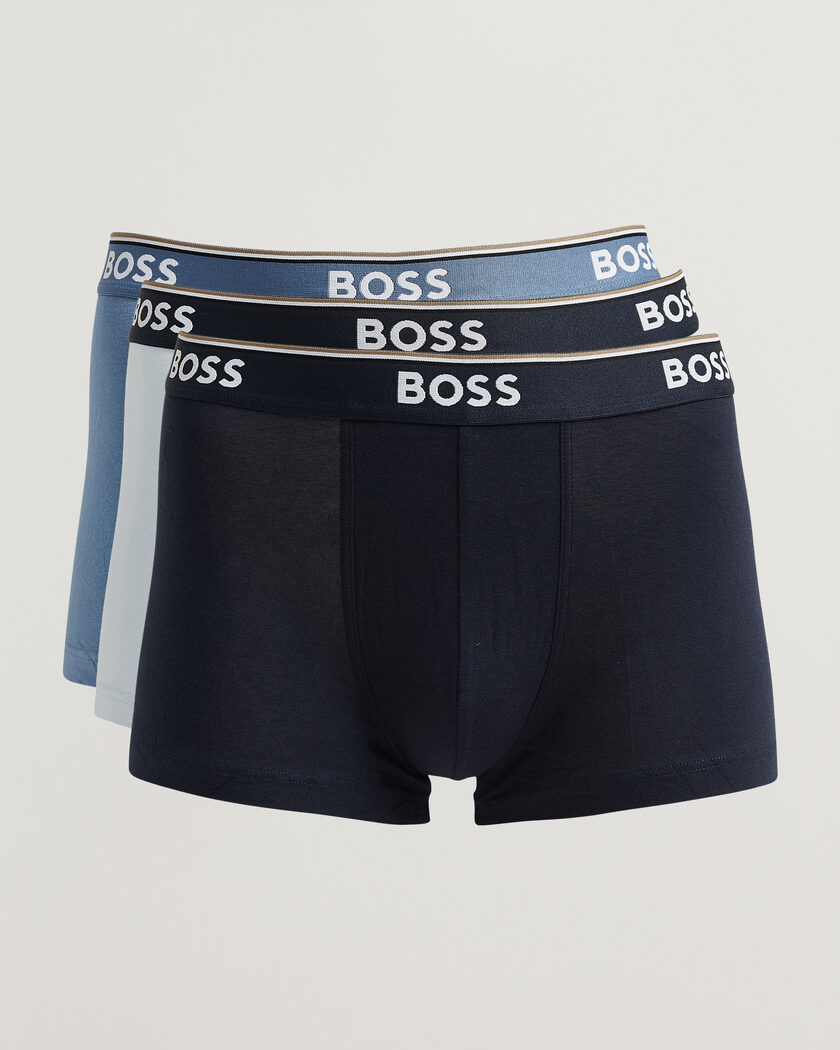 BOSS BLACK 3-Pack Trunk Navy/Blue/Light Blue – Blau