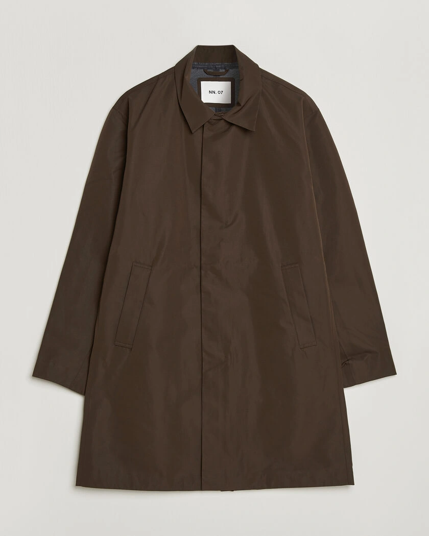 NN07 Steve Technical Coat Demitasse Brown – Braun