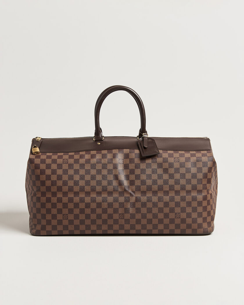 Louis Vuitton Pre-Owned Greenwich GM Travel Bag Damier Ebene – Braun