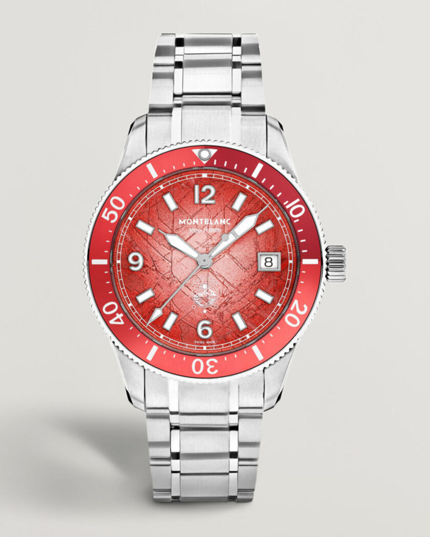 Montblanc Iced Sea Automatic Date 0 Oxygen Limited Red – Rot