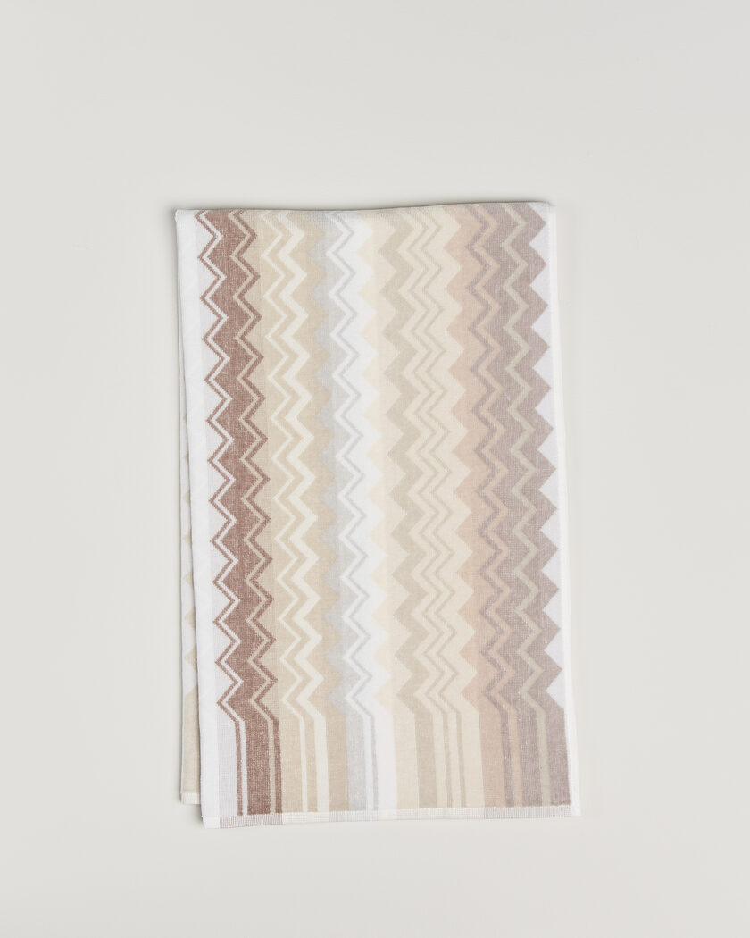 Missoni Home Giacomo Bath Towel 70x115cm Beige – Mehrfarbig
