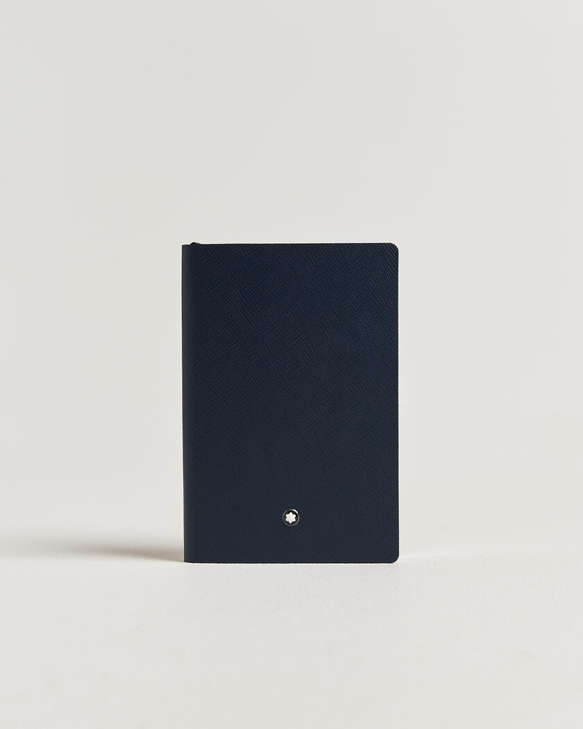Montblanc Notebook Small, Saffiano Leather Ink Blue – Blau