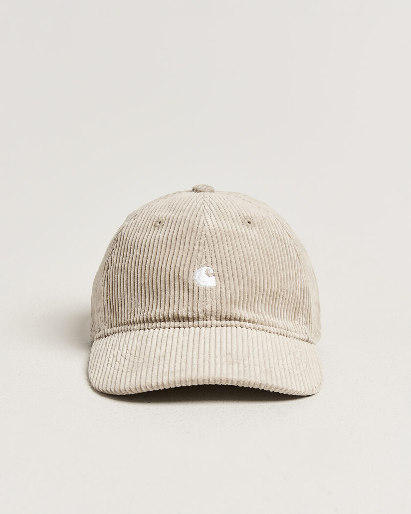  Carhartt WIP Harlem Cord Cap Wall – Weiß