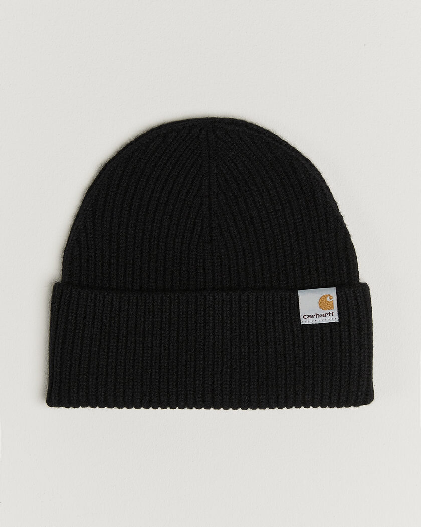 Carhartt WIP Gabe Wool/Cashmere Beanie Black – Schwarz