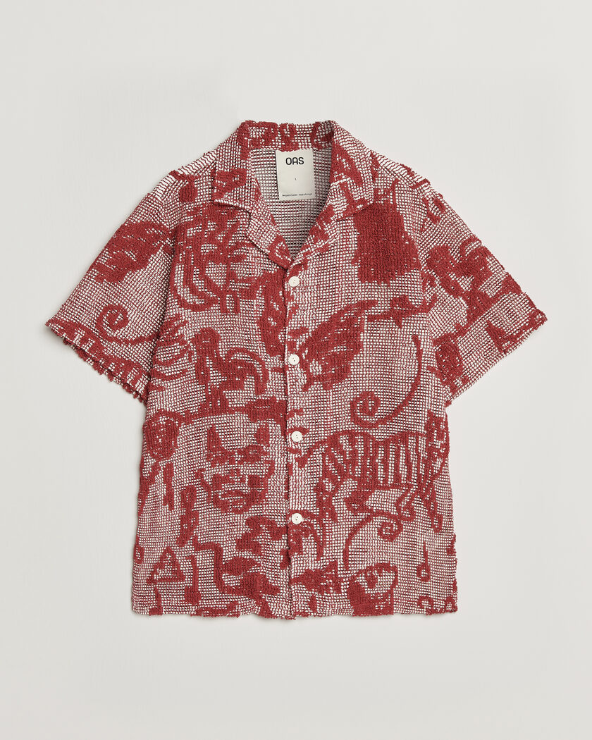 OAS Arcano Cuba Short Sleeve Shirt Red – Rot