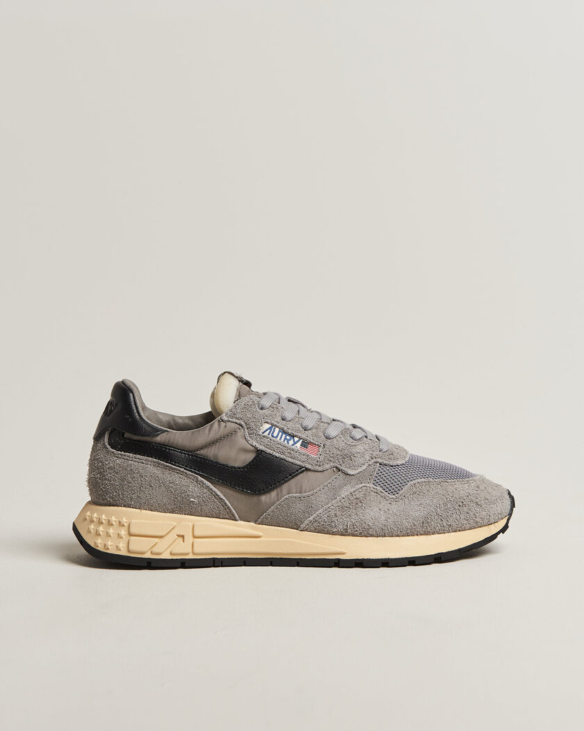 Autry Reelwind Running Sneaker Grey/Black – Grau