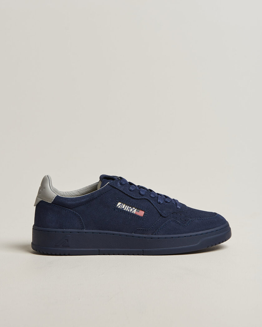 Autry Medalist Low Suede Sneaker Navy – Blau