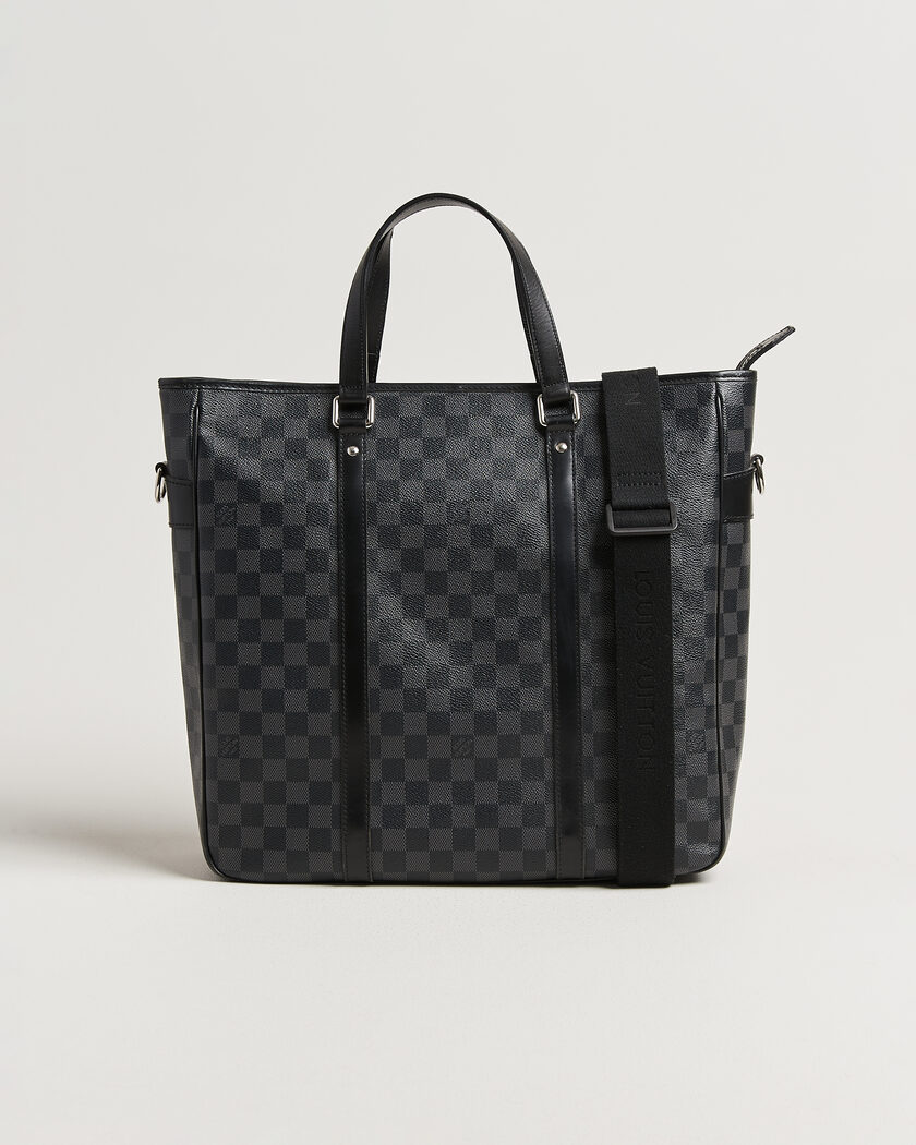 Louis Vuitton Pre-Owned Tadao Tote Bag Damier Graphite – Grau