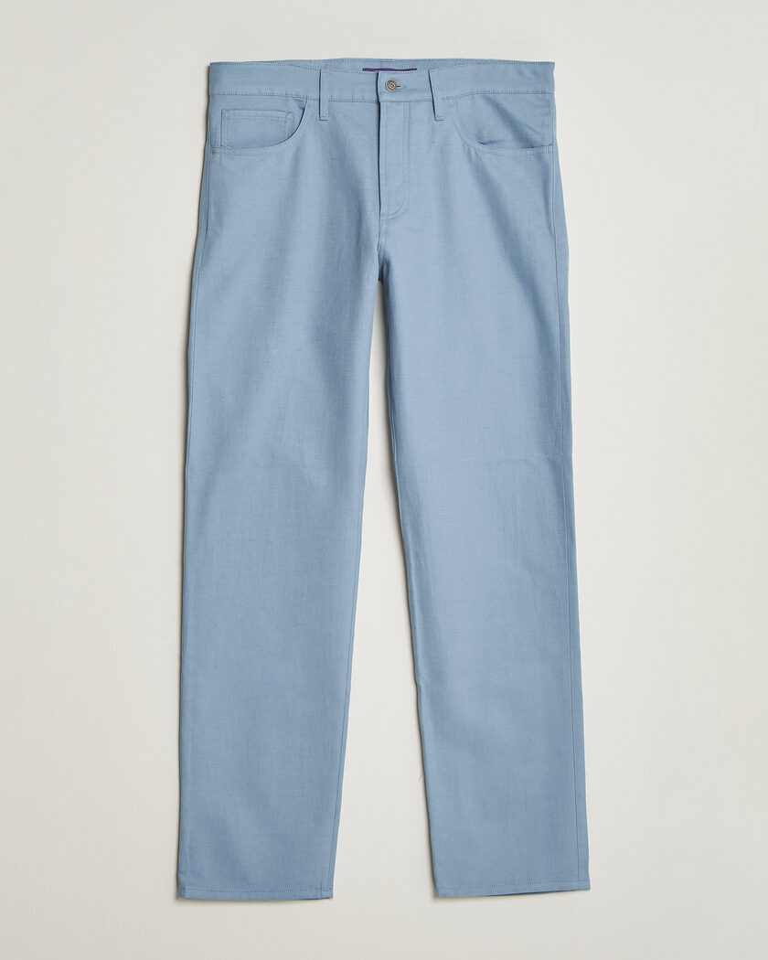 Ralph Lauren Purple Label 5-Pocket Italian Denim Pants Winward Blue – Blau