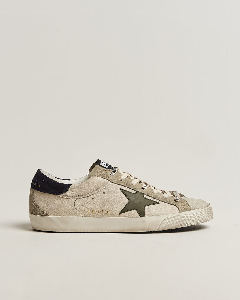 Golden Goose Super-Star Sneakers Cream/Grey – Weiß