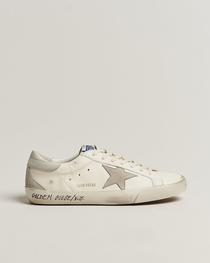 Golden Goose Super-Star Sneakers White/Grey – Weiß
