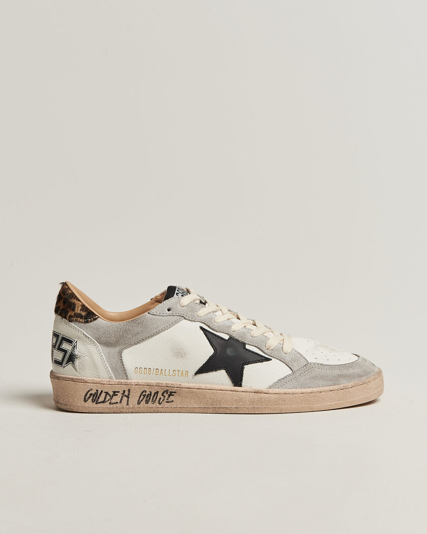 Golden Goose Ball Star Sneakers White/Grey – Weiß