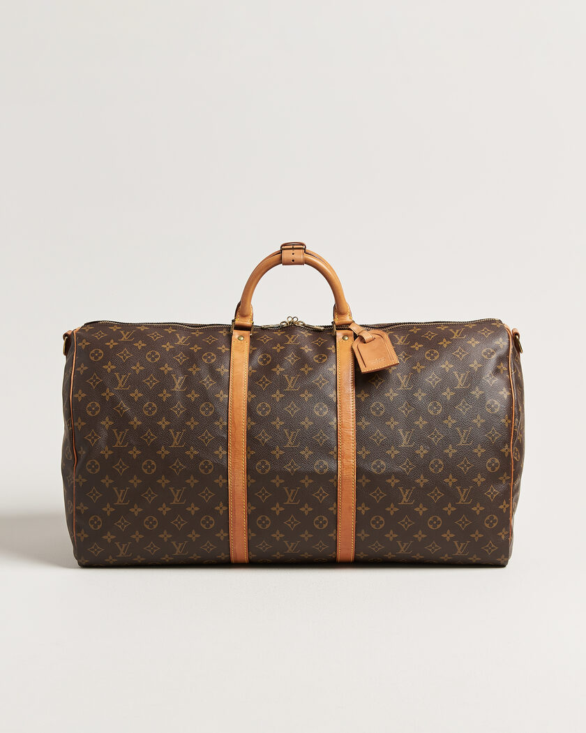Louis Vuitton Pre-Owned Keepall 60 Bandouliére Monogram – Braun