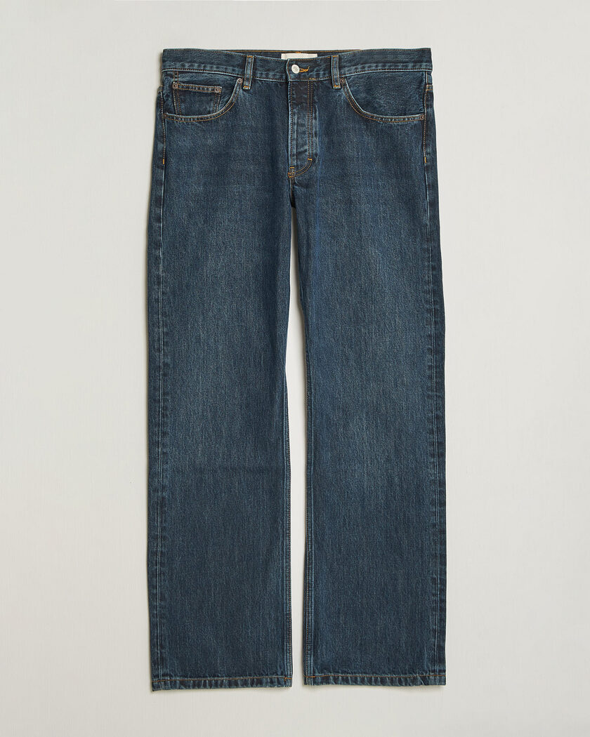 Jeanerica Arrow Straight Jeans Honey Mid Blue – Blau
