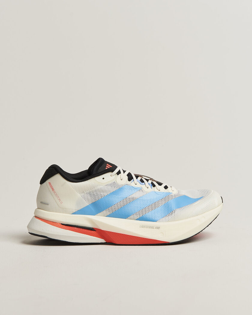 adidas Performance Adizero Boston 13 Off White/Blue – Weiß