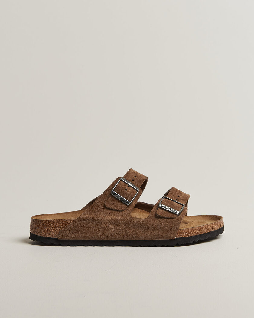 BIRKENSTOCK Arizona Classic Footbed Dark Tea Suede – Braun