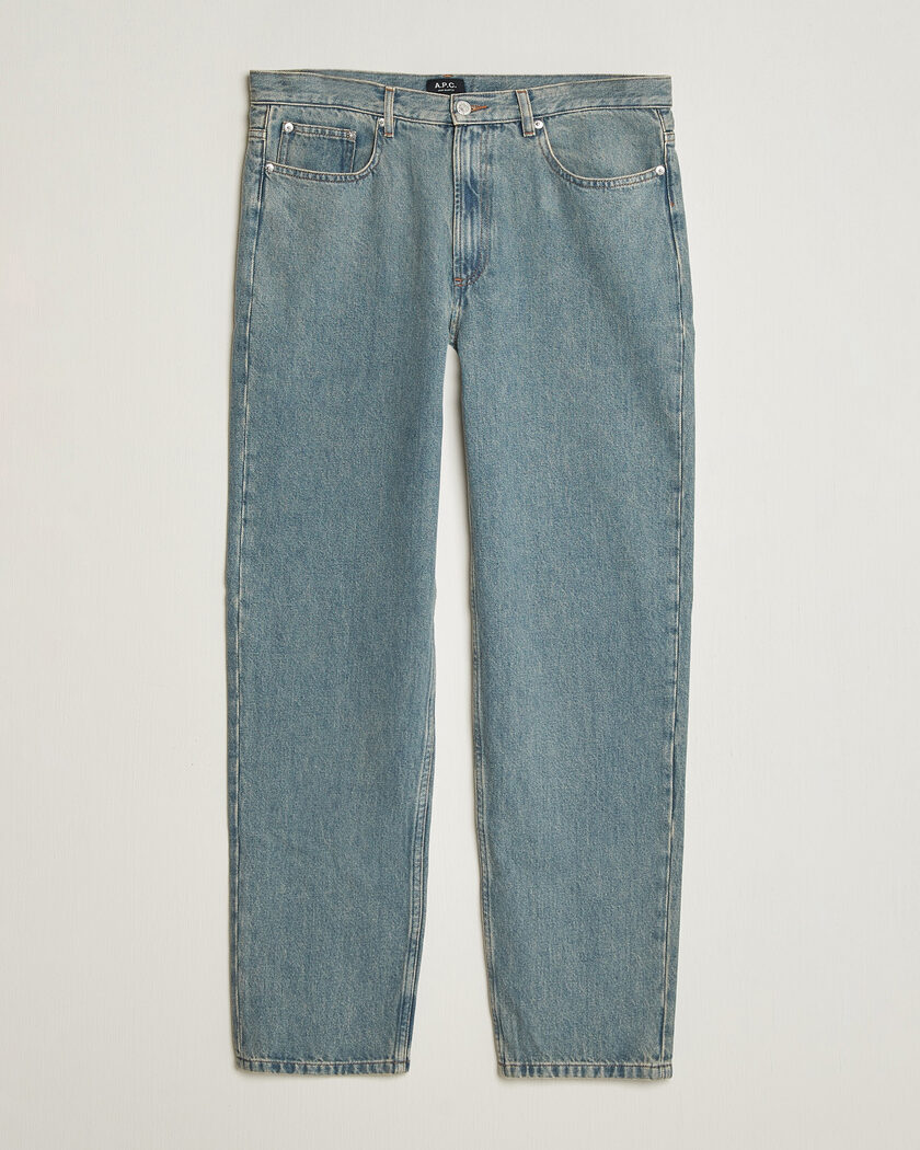 A.P.C. Martin Jeans Washed Indigo – Blau
