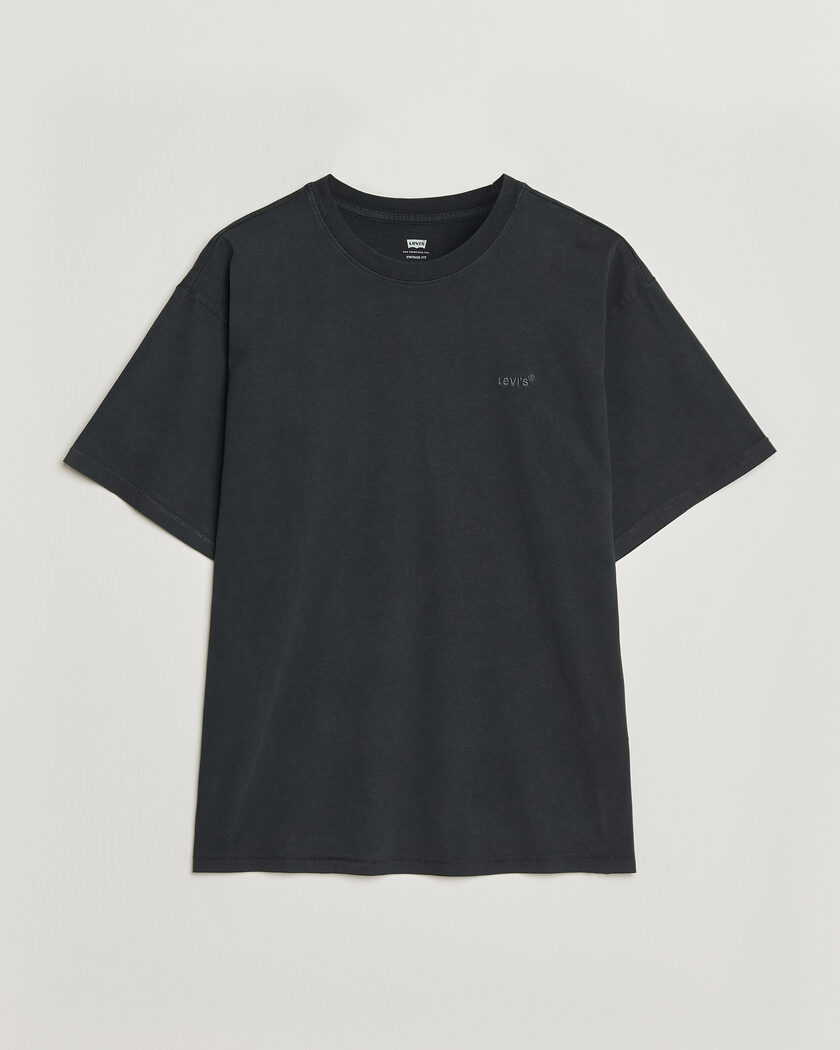 Levi's Red Tab Vintage T-Shirt Weathered Finish Jet Black – Schwarz