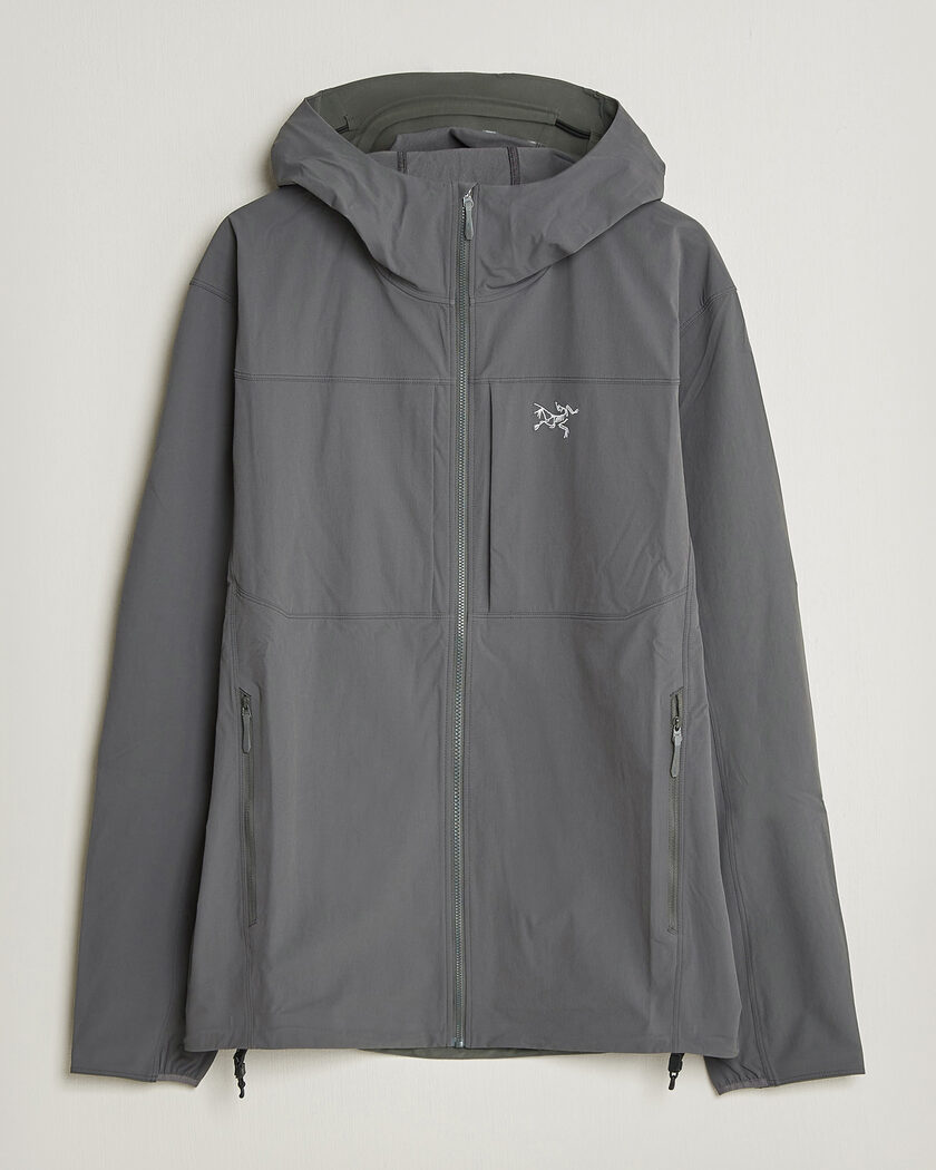 Arc'teryx Gamma Lightweight Softshell Hooded Jacket Cloud – Grau
