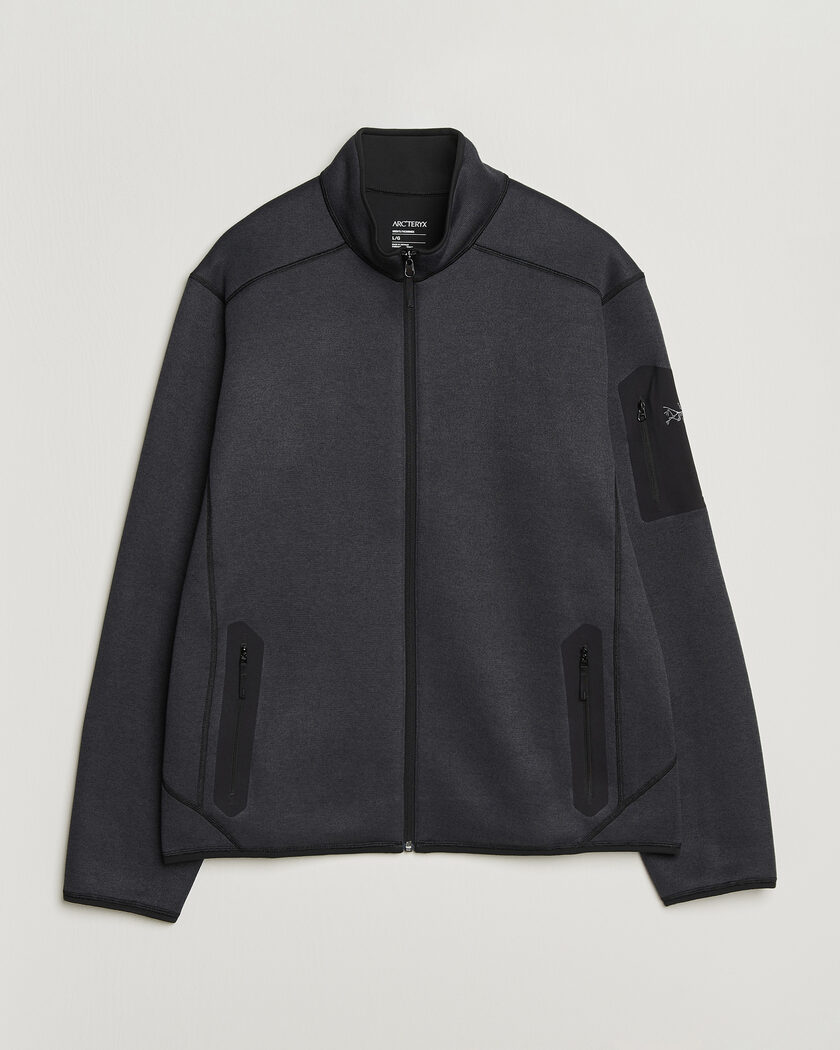 Arc'teryx Covert Full Zip Black Heather – Schwarz