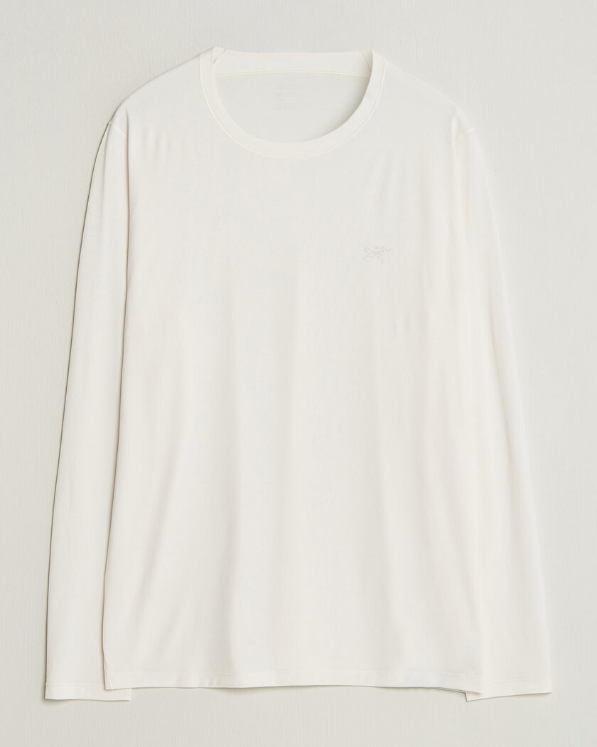 Arc'teryx Cormac Long Sleeve T-Shirt Arctic Silk – Weiß