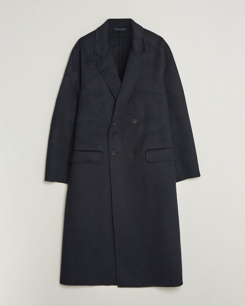 Filippa K Athens Wool Coat Navy – Blau