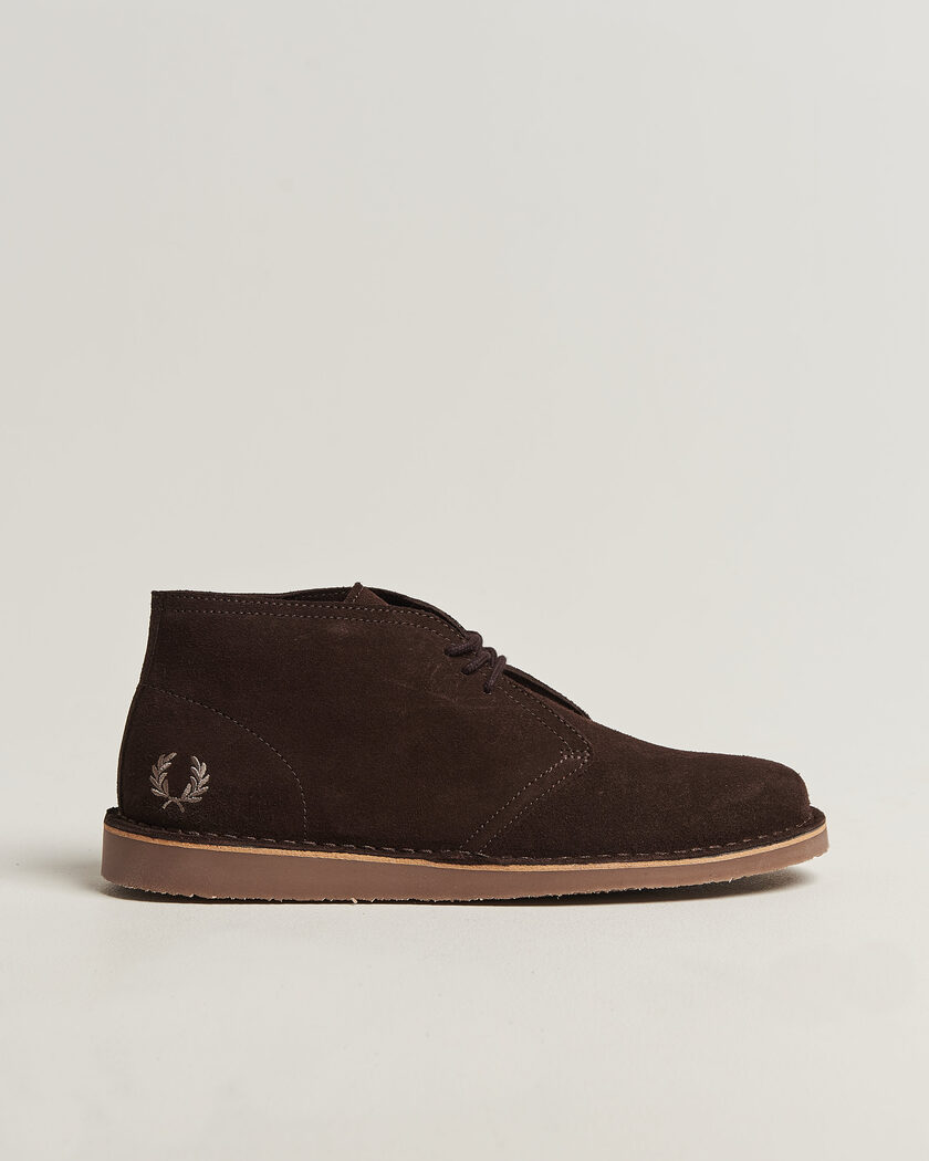 Fred Perry Hawley Suede Chukka Boot Rich Brown – Braun