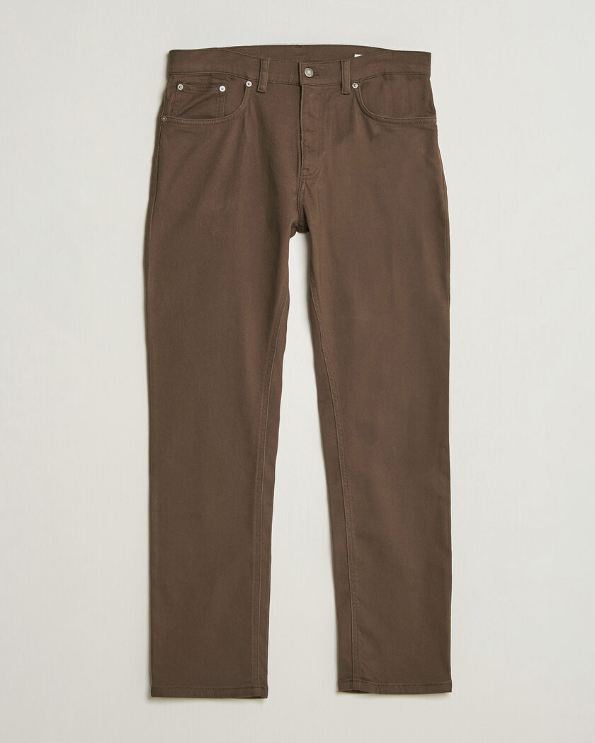 Gant Regular Fit Soft Twill 5-Pocket Pants Shadow Brown – Braun