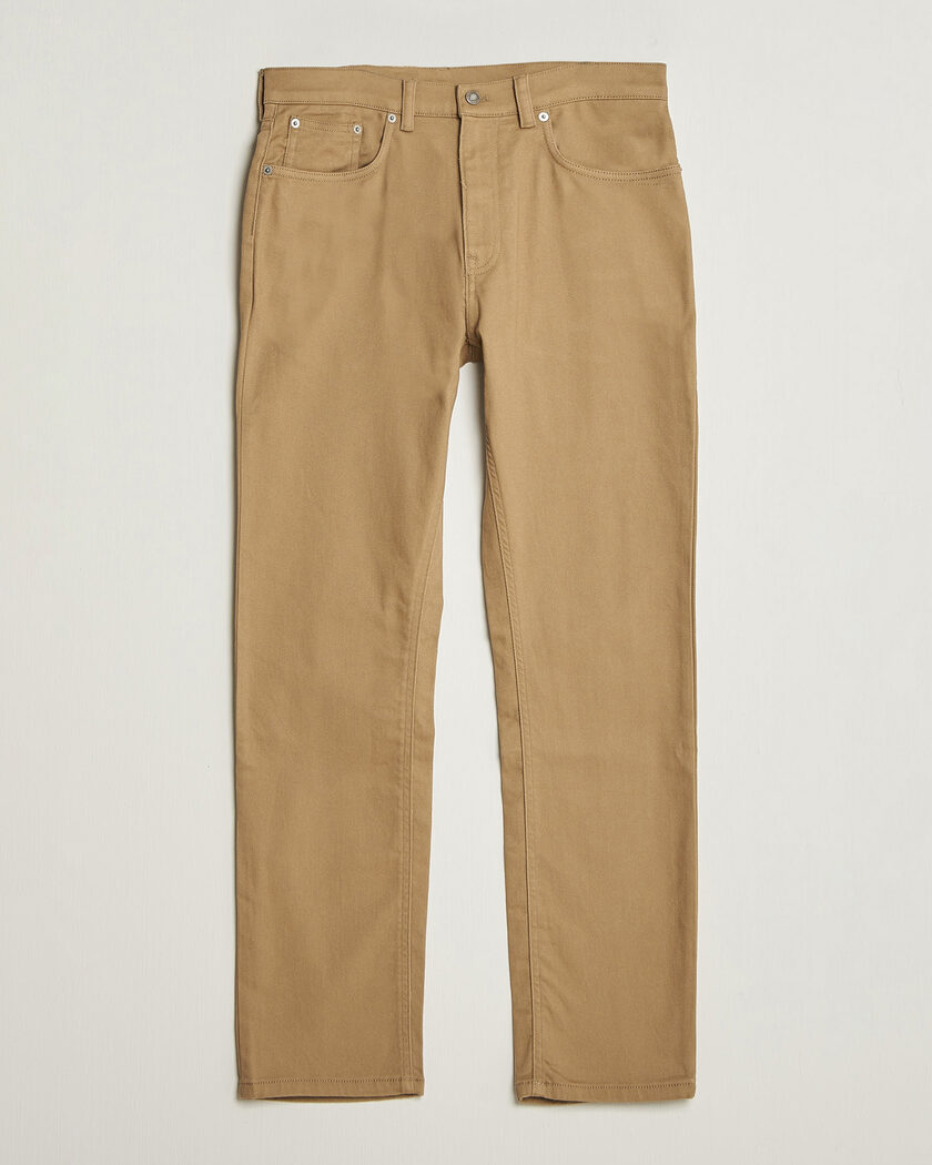 Gant Regular Fit Soft Twill 5-Pocket Pants Light Taupe – Beige
