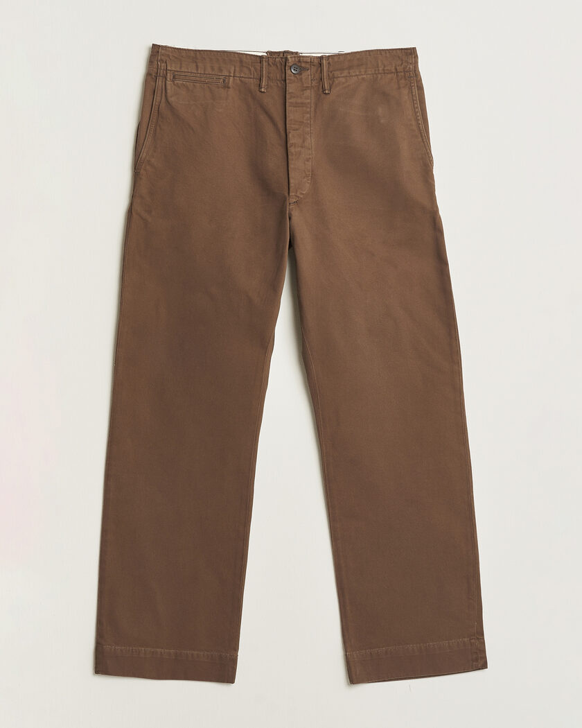 RRL Field Chino Dark Brown – Braun