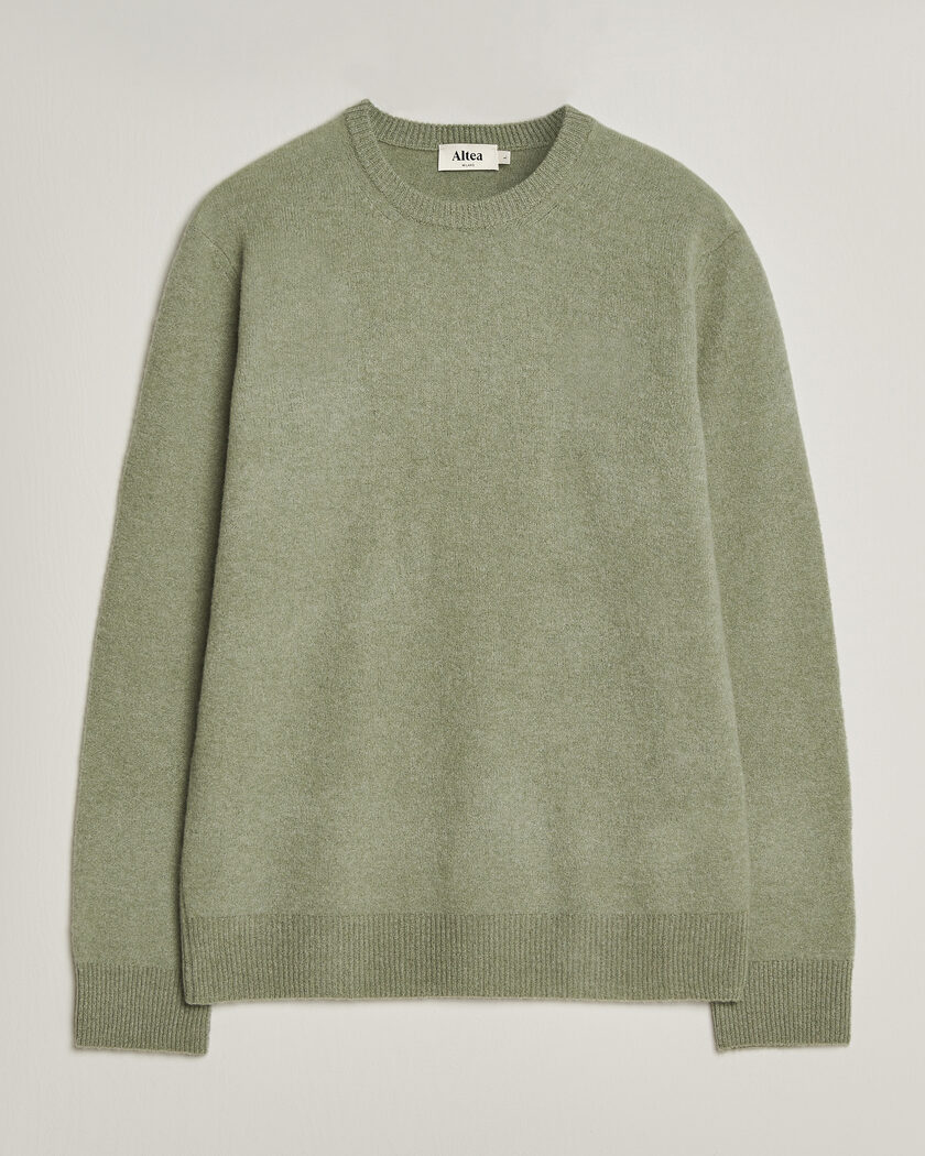  Altea Cloud Cashmere Blend Sweater Mint Green – Grün