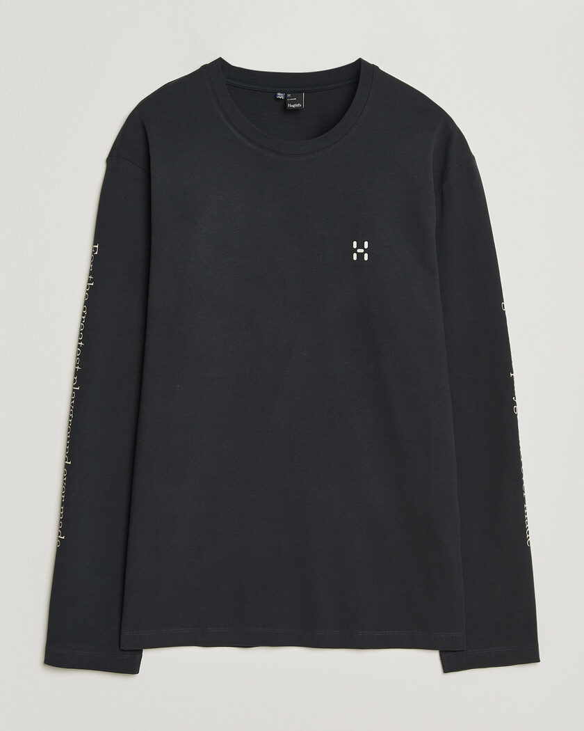 Haglöfs Long Sleeve T-Shirt True Black – Schwarz