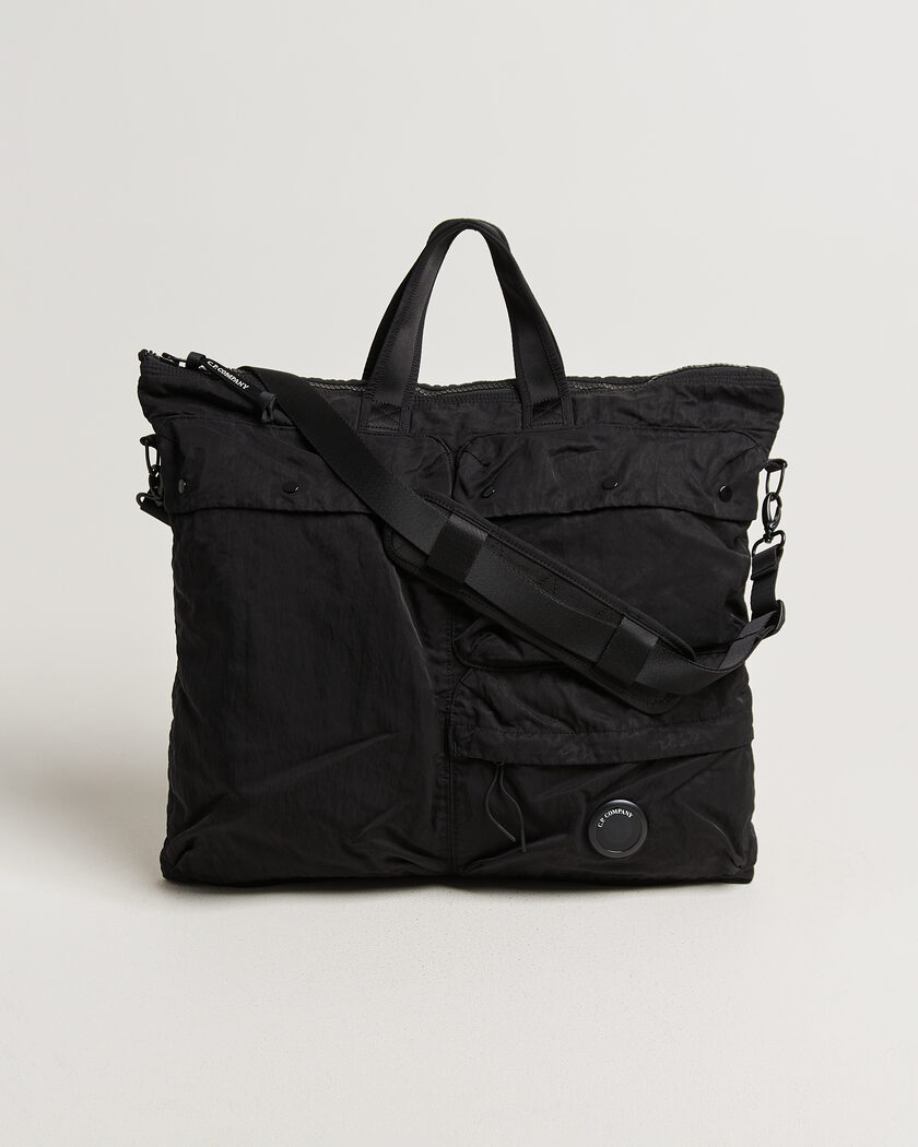 C.P. Company Nylon B Zip Tote Bag Black – Schwarz