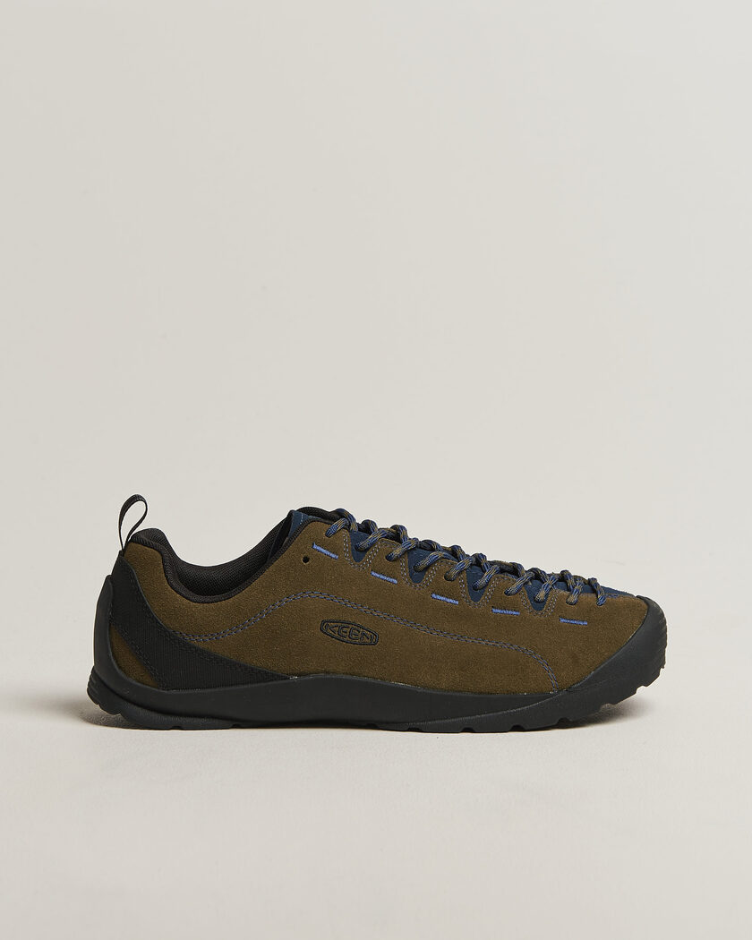 KEEN Jasper Suede Sneaker Dark Olive – Grün