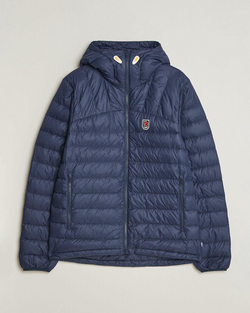 Fjällräven Expedition Pack Down Hoodie Navy – Blau