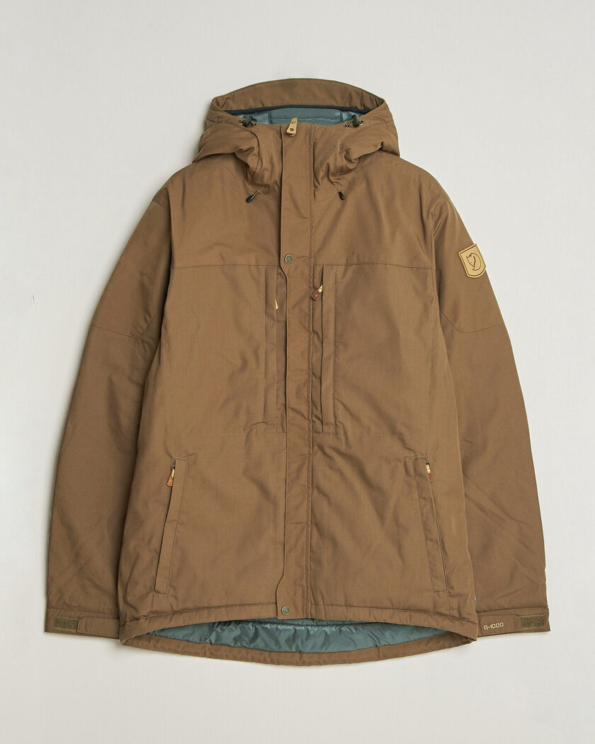 Fjällräven Skogsö Padded Jacket Dark Oak – Braun